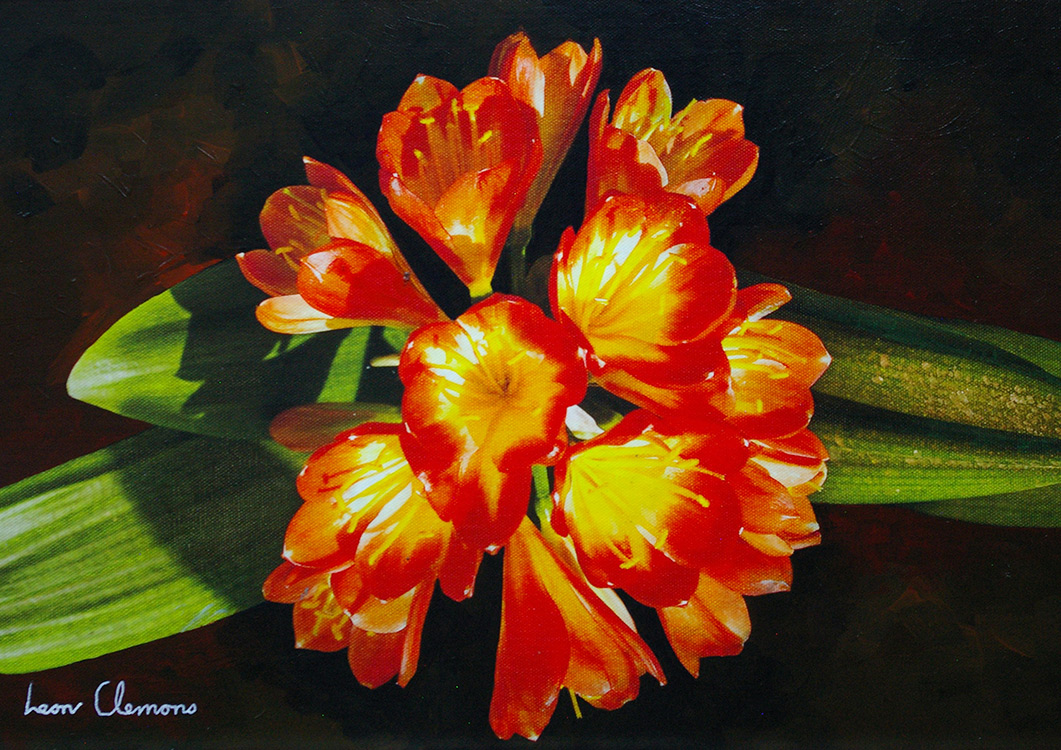 Leon's super realistic artwork - Clivea Miniata 4
