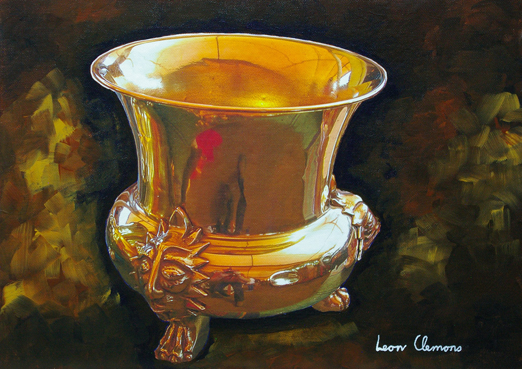 Leon's super realistic artwork - Copper Object 1