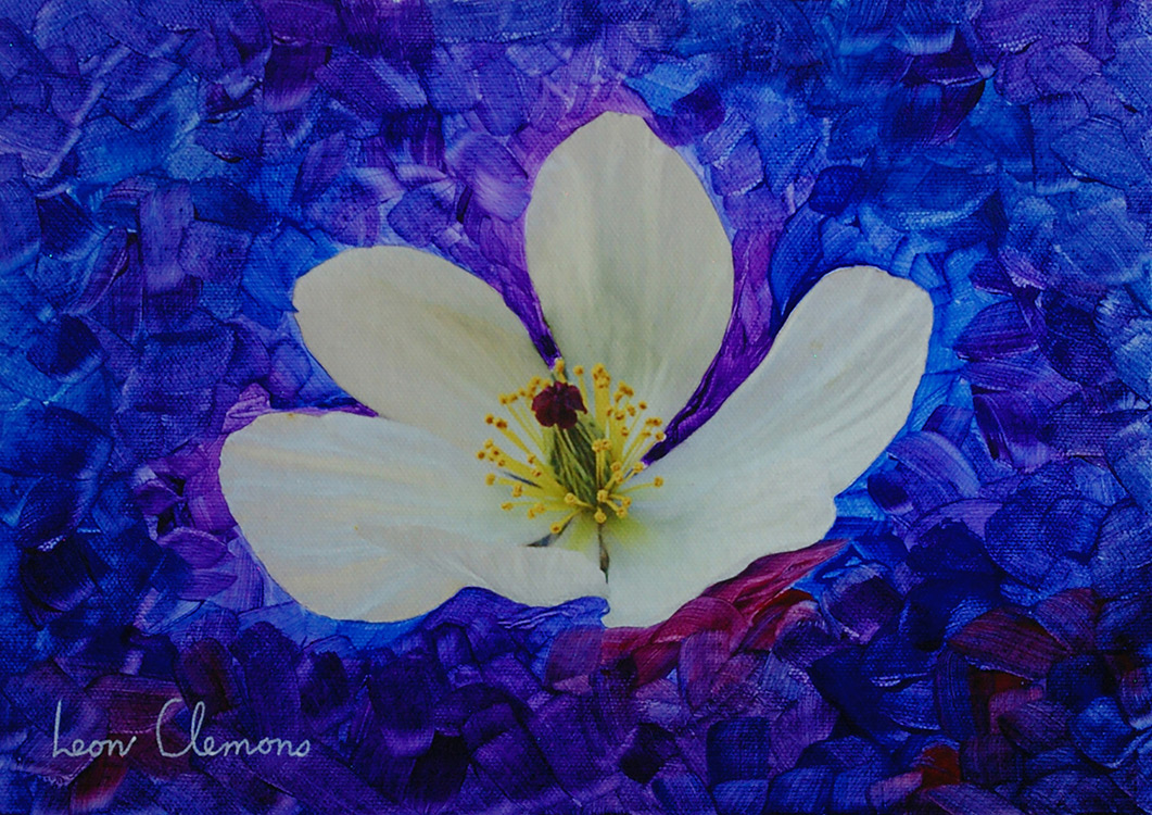 Leon's super realistic artwork - Dainty Floweret