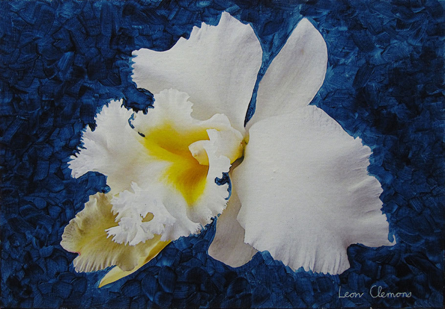 Leon's super realistic artwork - Orchid Ballerina