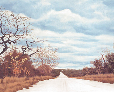 Leon Clemons realistic art - Baobab near Musina