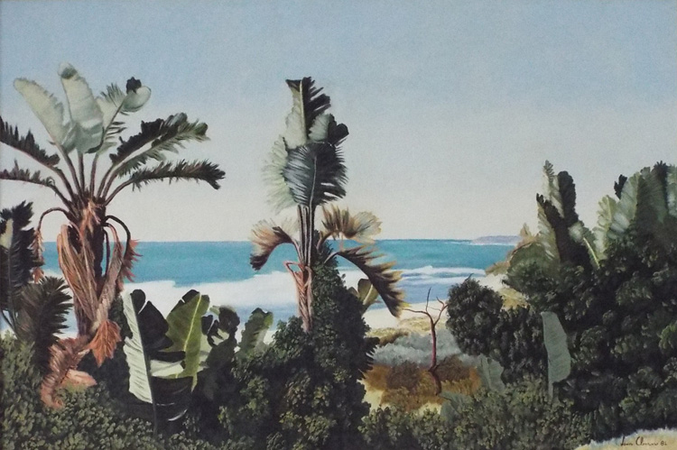 Leon's realistic artwork - Margate Seascape